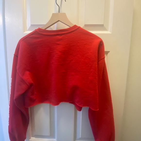 Cropped gym sweatshirt - Picture 4 of 4